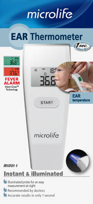 Microlife Ear Thermometer IR 150 pack 2D